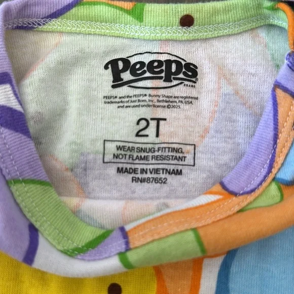 Easter Peeps Snug Fit Pajama Set - Picture 6 of 12
